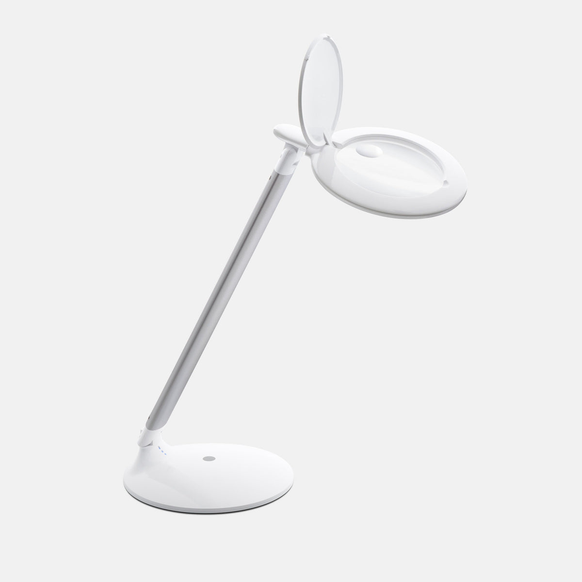 White Halo lamp on a white background