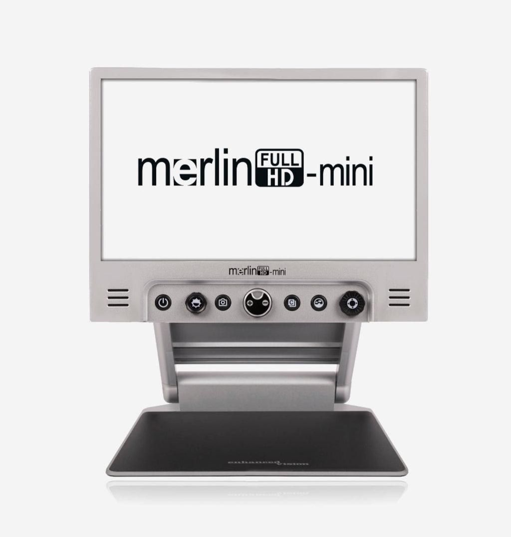  Merlin Full HD-mini monitor on a white background