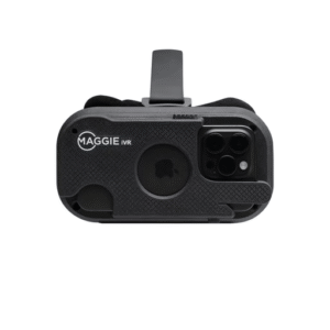 Black  'Maggie' IVR with branding on a white background